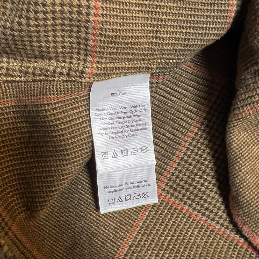 Eddie Bauer Men’s Medium Super Soft Flannel Shirt Classic Fit Plaid Button Down - Picture 7 of 11